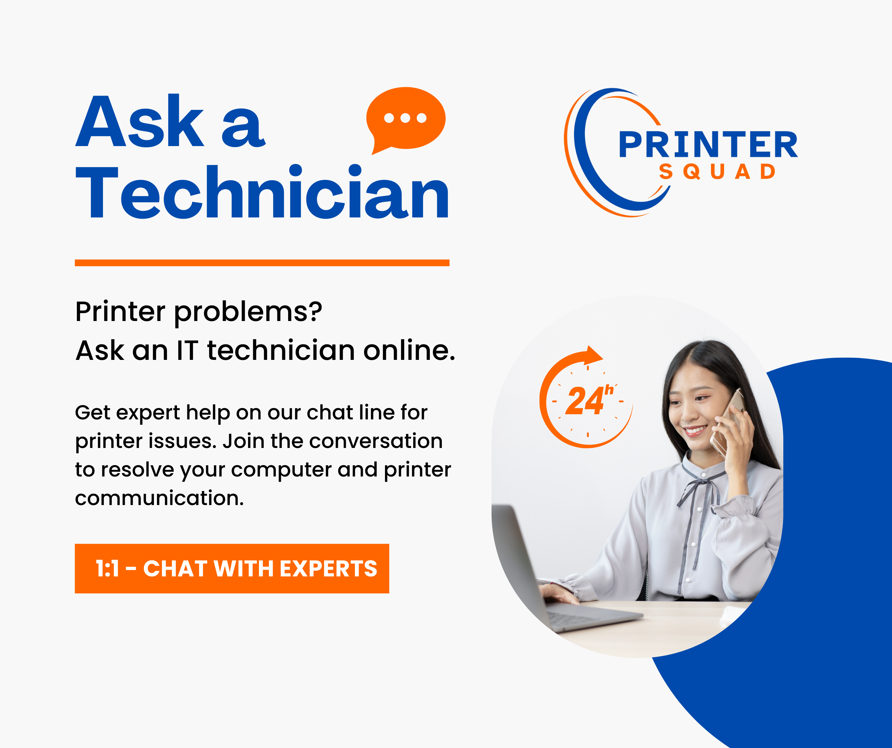 Printer Squad Chat with printer experts